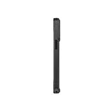 iPhone 15 Pro Max Uyumlu Kılıf SkinArma Şeffaf Airbag Tasarım Magsafe Şarj Özellik Saido Kapak Siyah