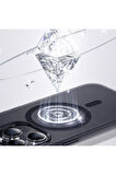 Benks iPhone 15 Pro Uyumlu Kılıf Magsafe Şarj Özellikli Benks Lucid Armor Kapak Siyah