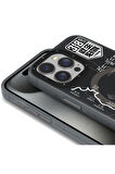 YoungKit iPhone 15 Pro Uyumlu Kılıf Magsafe Şarj Özellikli Youngkit 318 Road Serisi Kapak Siyah