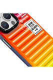 YoungKit iPhone 15 Pro Uyumlu Kılıf Youngkit The Secret Color Serisi Kapak Turuncu