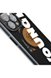YoungKit iPhone 15 Pro Max Uyumlu Kılıf Magsafe Şarj Özellikli Youngkit Binfen Serisi Yazı Temalı Kapak Siyah