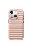 YoungKit iPhone 15 Uyumlu Kılıf Mat Renkli Tasarım Youngkit Original Serisi Kapak Pembe