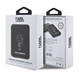 Orjinal Lisanslı Powerbank 5000 Mah Led Işıklı Göstergeli Magsafe Magnetik Siyah