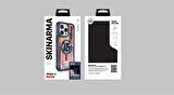 iPhone 15 Pro Uyumlu Skinarma Magsafe Şarj Özellikli Sticker Yapıştırmalı Drift Kapak Mavi