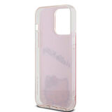 iPhone 15 Pro Max Kılıf Hello Kitty Orjinal Lisanslı Askılı Yazı ve İkonik Logolu Daydreaming Pembe