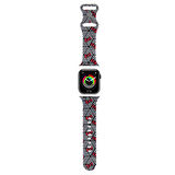 Watch 41mm Uyumlu Kordon Hello Kitty Orjinal Lisanslı Fiyonklar & Çizgiler Yumuşak Strap Kayış