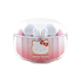 TWS Kulak İçi Bluetooth Kulaklık Hello Kitty Orjinal Lisanslı Renk Geçişli Dizayn V5.3 Pembe