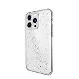 iPhone 15 Pro Max Uyumlu Kılıf  IMD Baskılı Bumper Lisanslı Switcheasy Cosmos Starlight Şeffaf