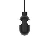 Airpods Pro Uyumlu Kılıf Boyun Askılı Jelly Bean Tasarımlı Lisanslı Switcheasy ColorBuddy Siyah