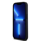 Apple iPhone 15 Pro Max Uyumlu Kılıf DKNY Orjinal Lisanslı 3D Yazılı Repeat Texture Pattern Kapak