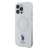 Apple iPhone 16 Pro Max Uyumlu Kılıf U.S. Polo Assn. Orjinal Lisanslı Magsafe Şarj Özellikli IML Double Horse Logolu Ring Kapak