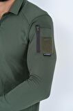 T-SHIRT TACTICAL U.KOL PİKE - 802