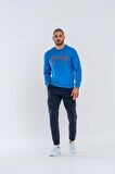 SWEATSHIRT BASIC - 902 - B01 - S.MAVİ