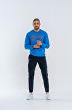 SWEATSHIRT BASIC - 902 - B01 - S.MAVİ