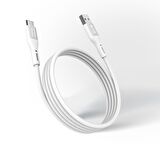 Wiwu G50 Vivid Type-C USB Kablo 2.4A Hızlı Şarj Kablosu 120 cm