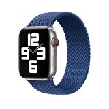 Apple Watch 38mm Wiwu Braided Solo Loop Medium Saat Kordon Kayış Bileklik