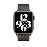 Apple Watch Uyumlu 44mm Wiwu Minalo Metal Saat Kordon Kayış Bileklik 