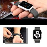 Apple Watch Uyumlu 40mm Wiwu Minalo Metal Saat Kordon Kayış Bileklik 