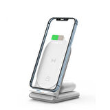 Wiwu Power Air 2 in 1 Kablosuz Şarj Standı iPhone & Airpods Wireless Şarj İstasyonu