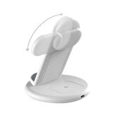 Wiwu Power Air 3 in 1 Kablosuz Şarj Standı iPhone & Airpods & Apple Watch Uyumlu Wireless Şarj İstasyonu 