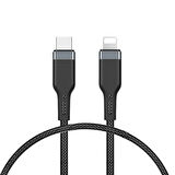 Wiwu Platinum Serisi PT04 Lightning PD Kablo 2.4A 20W Hızlı Şarj Kablousu 30 cm Data Kablo