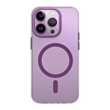 Apple iPhone 14 Pro Max Wiwu Frosted Magnetic Buzlu Sert PC Kapak