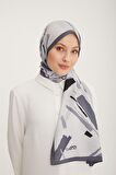 Armine Trend Gri Renk Modal Şal 5341-01