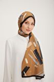 Armine Trend Karamel Rengi  Modal Şal 5341-20