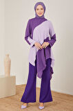 Asimetrik Kesimli Tunik-Ametist | 40