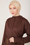 Kadın Oversize Tunik Elbise - Bitter | 42