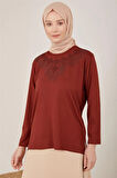 23YD9030 Armine Penye Bluz | 2