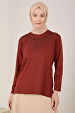 23YD9030 Armine Penye Bluz | 2