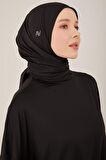 Armine Bant Detaylı Active Şal ORT500 Siyah