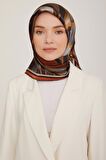 ARMİNE 90x90 İPEK EŞARP 8843D (SURA) (NOSTALJİ) E22KA8843D03