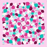 Armine Soft Pembe Desenli Eşarp 6083-02