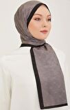 Armine Trend Monogram Şal 2-147 - Antrasit