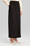 Armine Beli Lastikli Basic Pantolon 24Y2614 Siyah