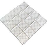 Armine Krem Vizon Monogram Desen Sura İpek Eşarp 9178-81