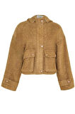 Armine Tüvit Kumaşlı Mont 24K5702 Camel