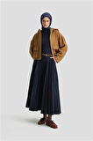 Armine Tüvit Kumaşlı Mont 24K5702 Camel