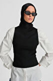 Armine Taşlı Triko 24KD2807 Siyah