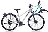 BIANCHI NEWTOURER ST CUES KADIN ŞEHİR BİSİKLETİ 430H HD 28 JANT 20 VİTES CELESTE MAT GRAPHITE GLOSS