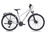 BIANCHI NEWTOURER ST CUES KADIN ŞEHİR BİSİKLETİ 430H HD 28 JANT 20 VİTES LIGHT GREY MATT GRAPHITE GLOSS