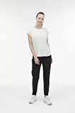 WL BLAIR 11CT1092 3FX PASTEL YESIL Kadın Kısa Kol T-Shirt