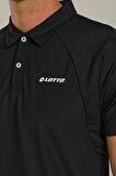 Lotto Polo Yaka Siyah Erkek T-Shirt 2SDARIOSOLID3FX