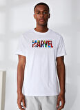 Lumberjack Kapüşon Yaka Beyaz Erkek Sweatshırt A10136045908010_3M ML MARVEL 11LSN1