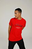 Lumberjack Regular Fit Kırmızı Erkek T-Shirt 2S11CT10443FX