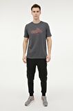 ML SANGUI 11URBNG2023 3FX DUMAN GRI Erkek Kısa Kol T-Shirt