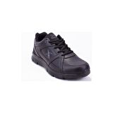 KİNETİX KALEN SİYAH RENK PU SNEAKER