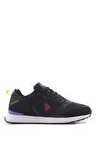 TONES 3PR ERKEK SNEAKER SPOR AYAKKABI-Siyah Kırmızı  Sarı